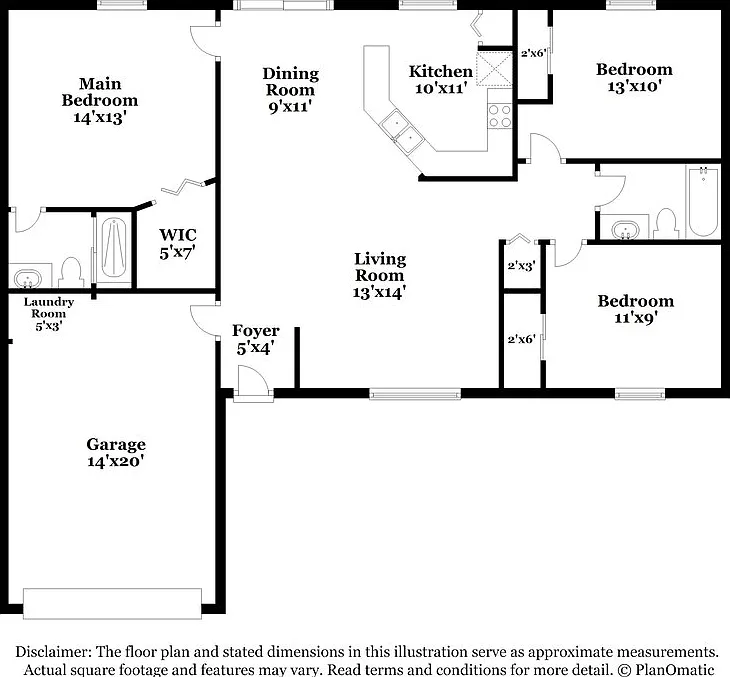 3 bed, 2.0 bath, 1224 sqft, $2,750 — Photo 2