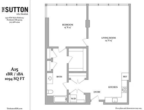 Floor plan A15