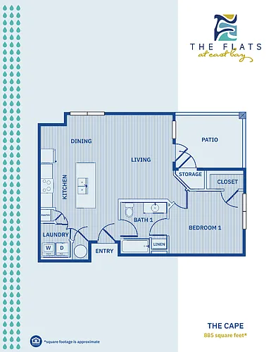 Floor plan The Cape
