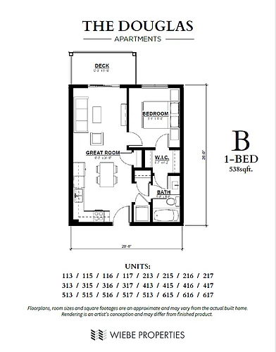 Floor plan 115