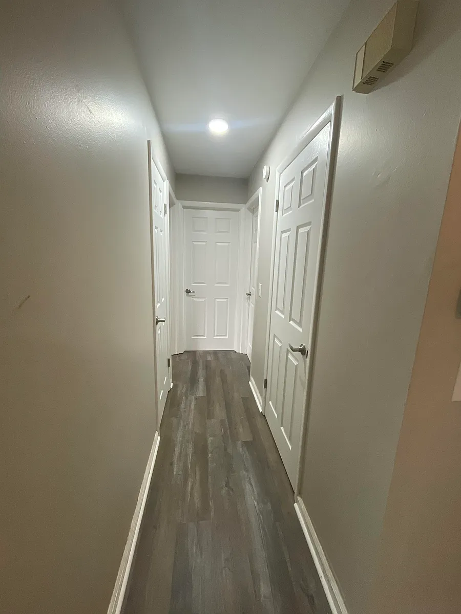 Hallway leading to bedrooms and bathroom - 105 Blair Dr #1