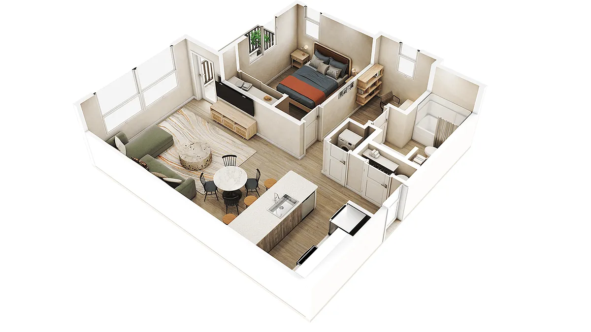 Floor plan Clover