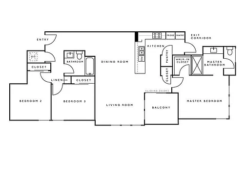 Floor plan C1