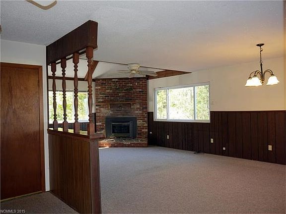 Living Room with Gas Insert