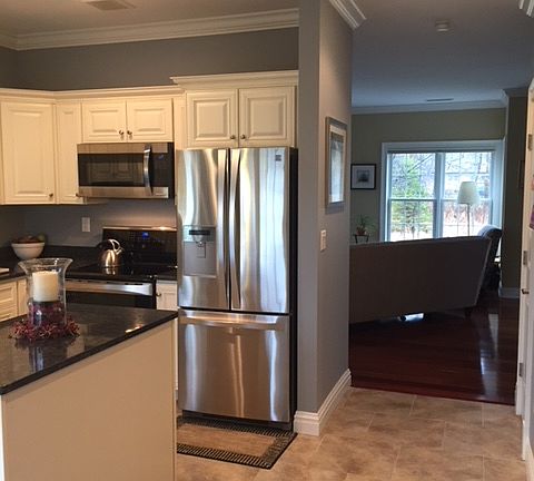 Tile floors spotless