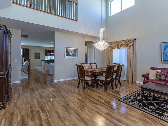 Formal dining area, looking in toward kitchen.