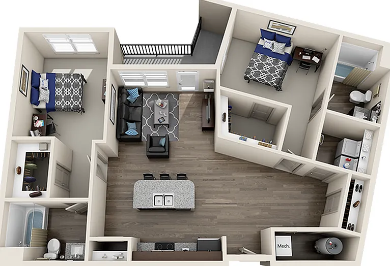 B6 Signature 1505 Apartments Near NC State University Raleigh North Carolina NCSU