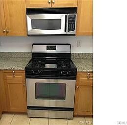 Microwave, stove and oven