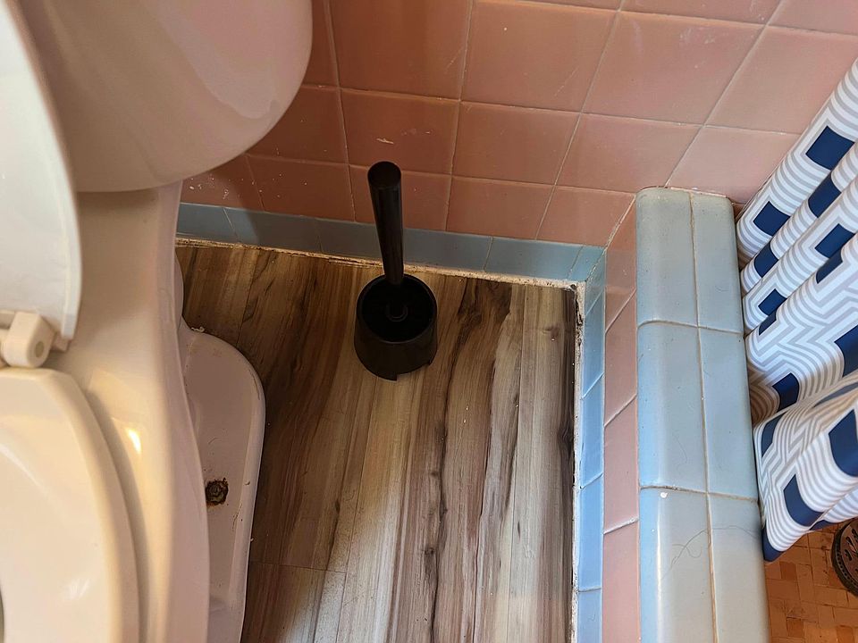 Bathroom floor