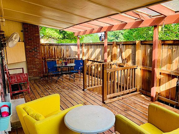 Covered deck