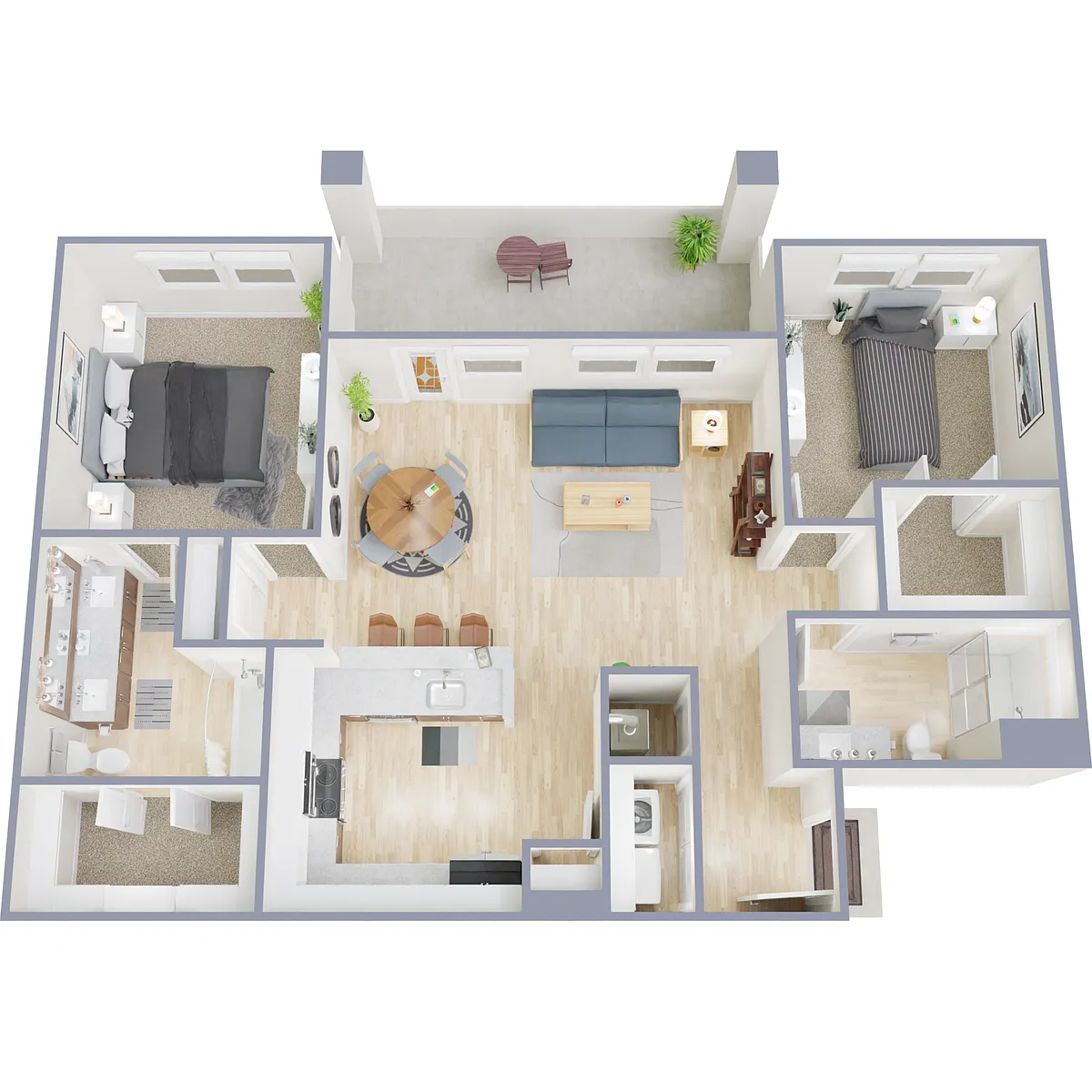 Floor plan B2