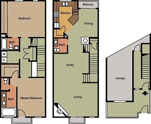 Floor plan 2 Bedroom