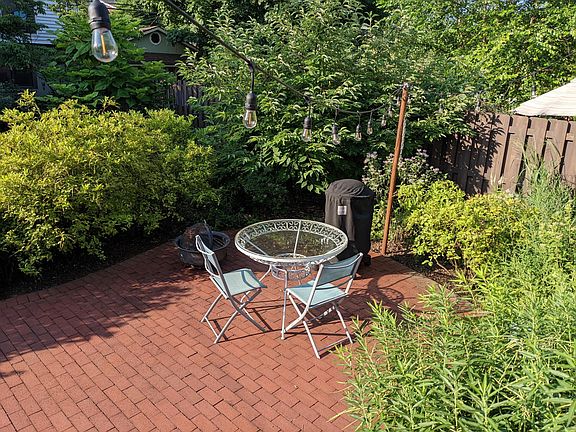 Backyard patio