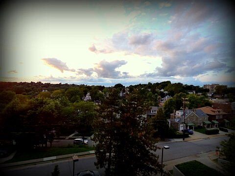 View from balcony