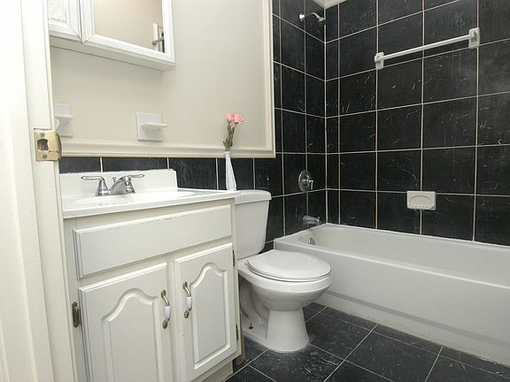 Bathroom with marble