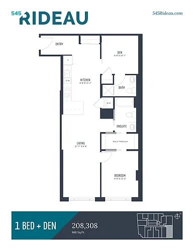 Floor plan 208