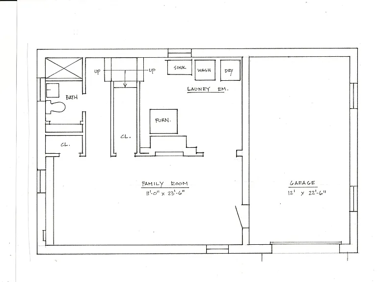 Basement plan