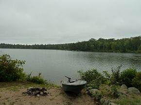 Rear of camp