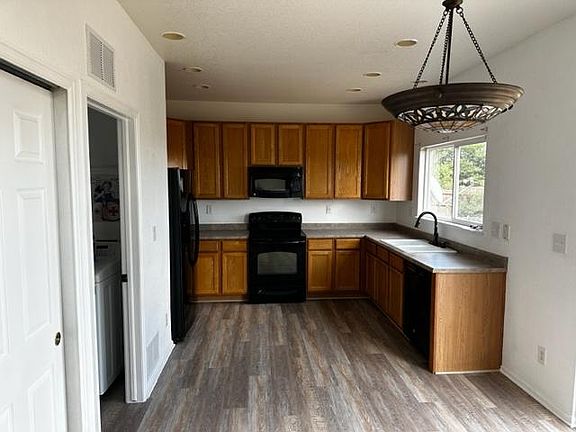 New LVP in kitchen, and new paint