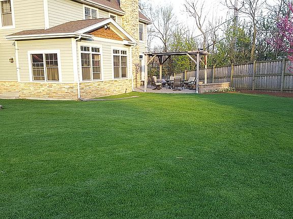 Rear patio
