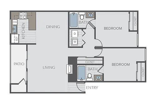 Floor plan Plan 2E