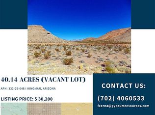 12688 N Harquahala Rd, Kingman, AZ 86401
