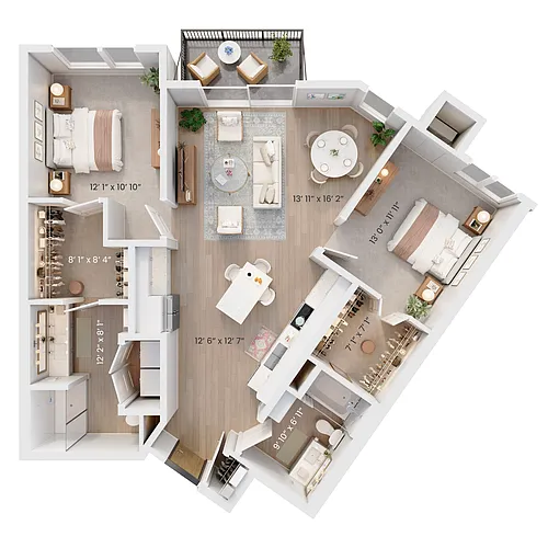 Floor plan Waxbill