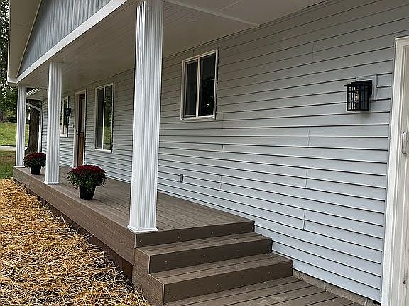New porch deck