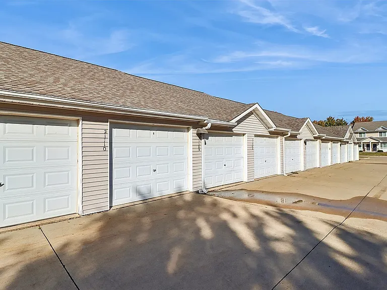 Detached Car Garage right in front of assigned 1 parking spot