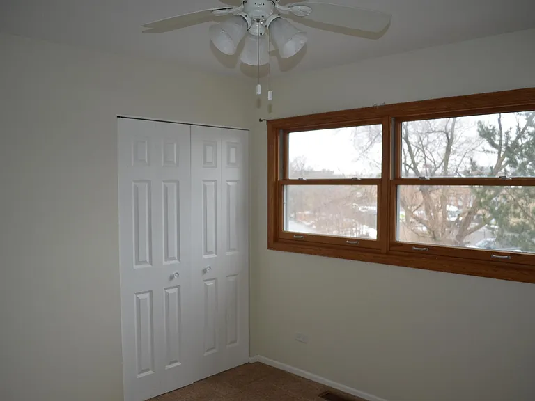 Bedroom 2 with bi-fold closet doors