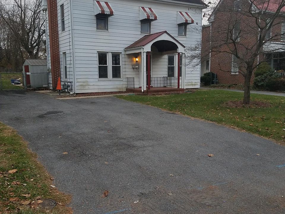 Front with lots of off street parking.