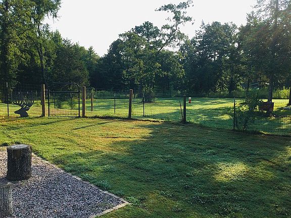 Toward front of 1/2 acre lot