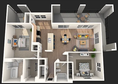 Floor plan Seville