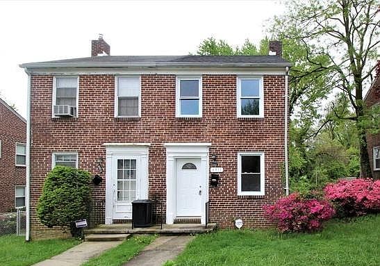 front of house (on right)
