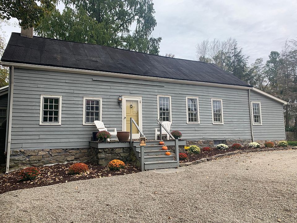 New driveway and landscaping