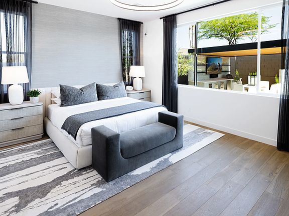 Model Home Primary Bedroom