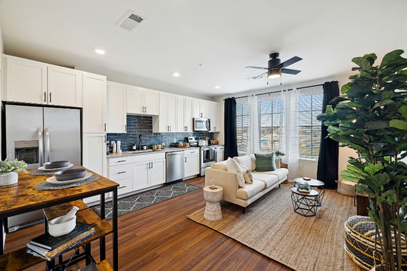 The Landers: Spacious, Open-Concept Living and Kitchen Space