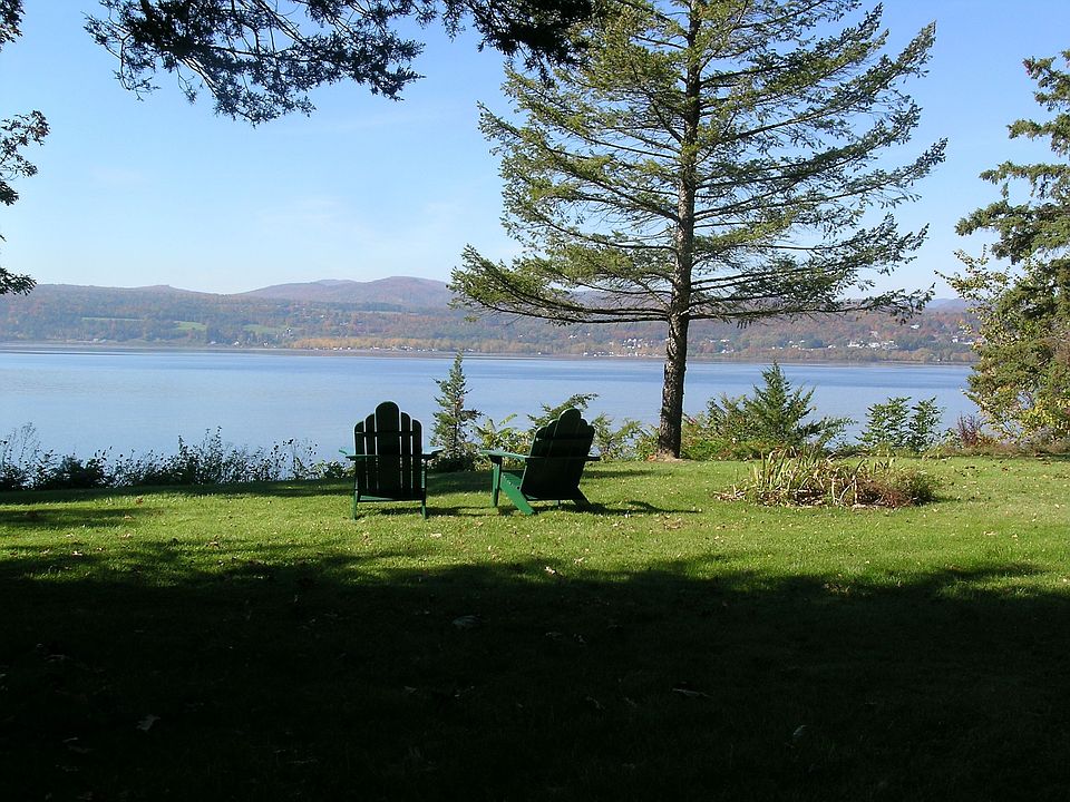 Backyard, Lake and Mountains