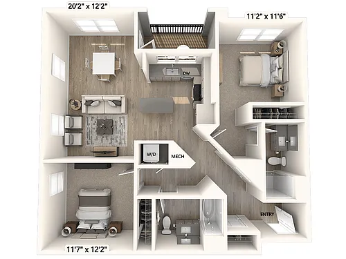 Floor plan B15