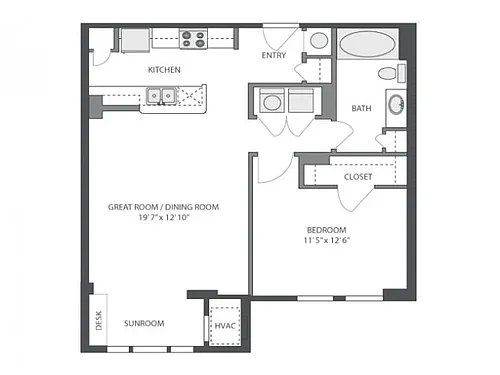 Floor plan Saddlebrook SR