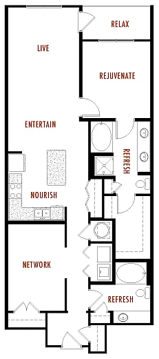 Floor plan Roxboro II