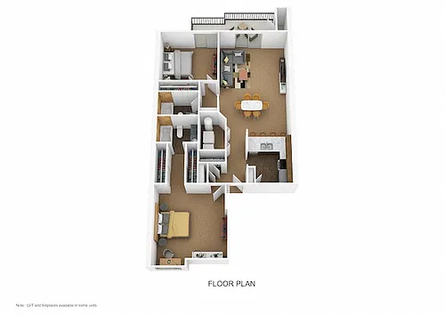 Floor plan The Carlisle