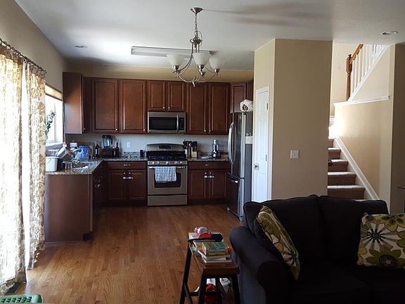 Kitchen from living room