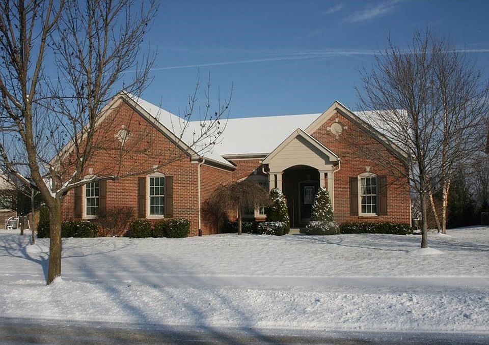 beautiful all brick exterior.