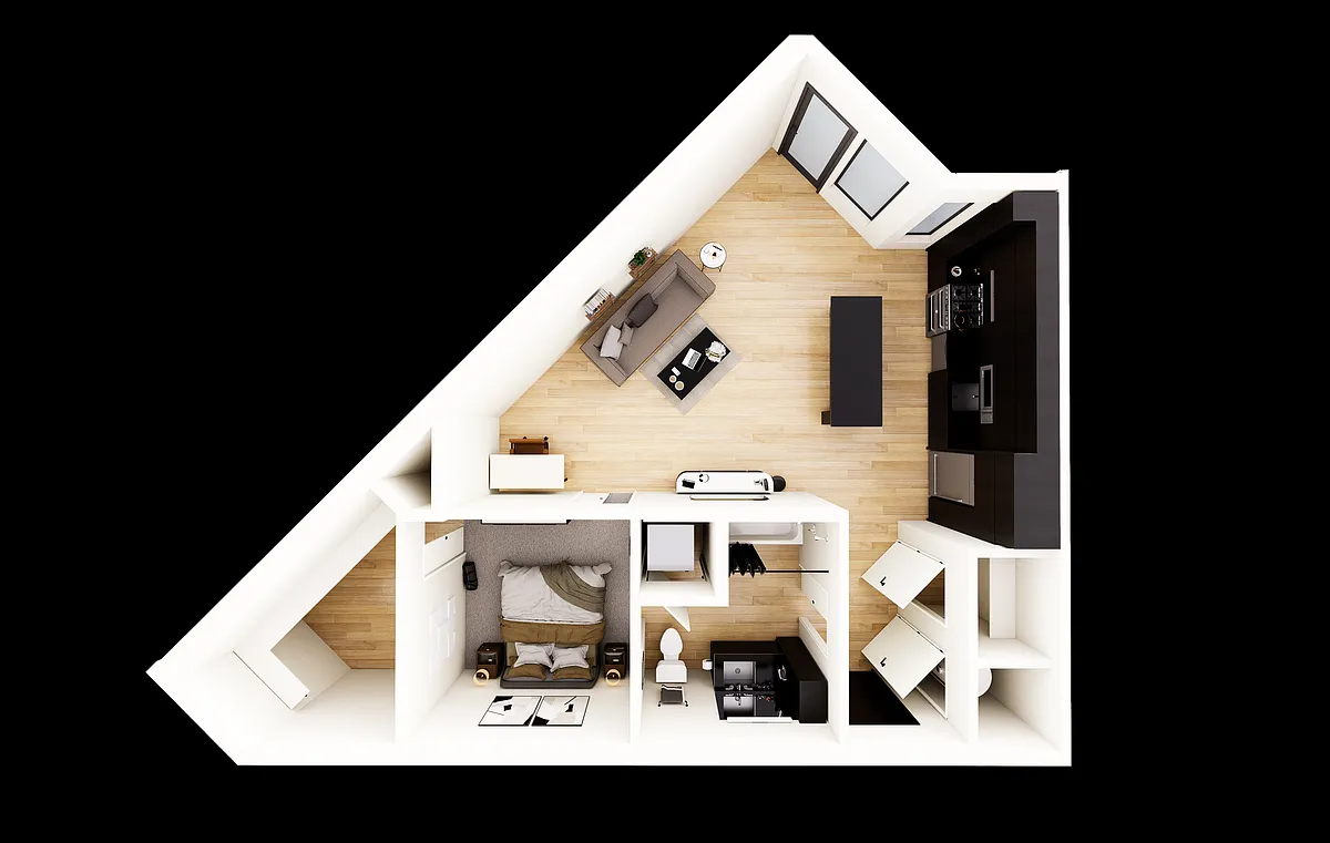Floor plan Cursive