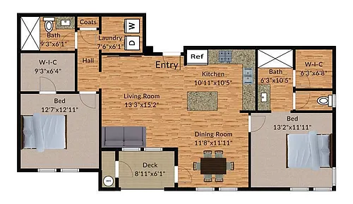 Floor plan 2A