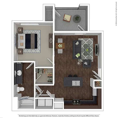 Floor plan The Hattie