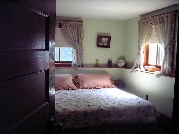 One of five bedrooms