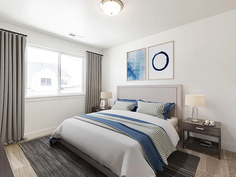 Virtually Staged Bedroom 2