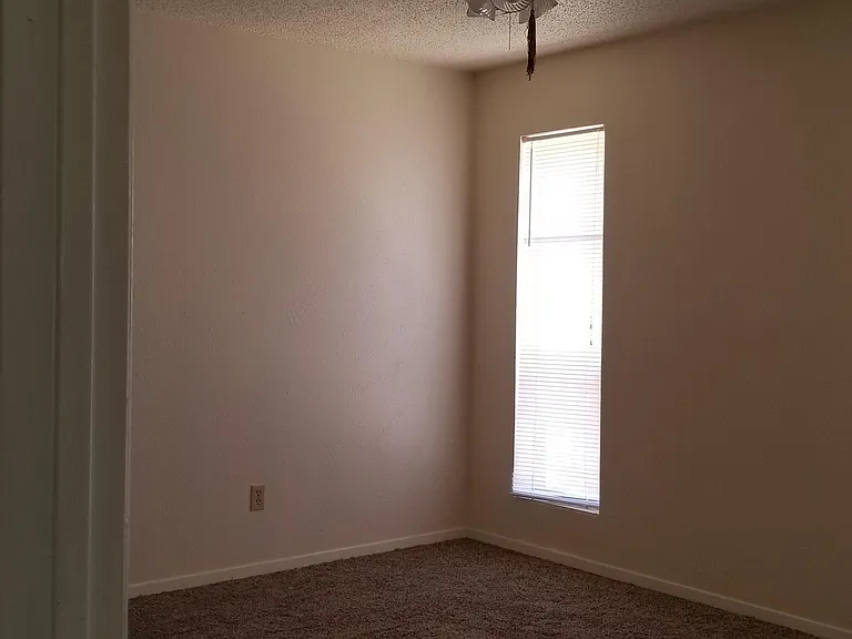 Master bedroom, has two large closets.